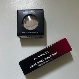 MAC new eye shadow and lipstick